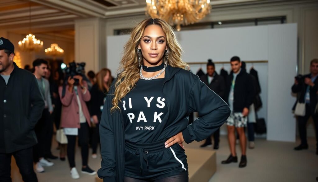 Beyoncé at an Ivy Park fashion launch event Beyoncé at an Ivy Park fashion launch event