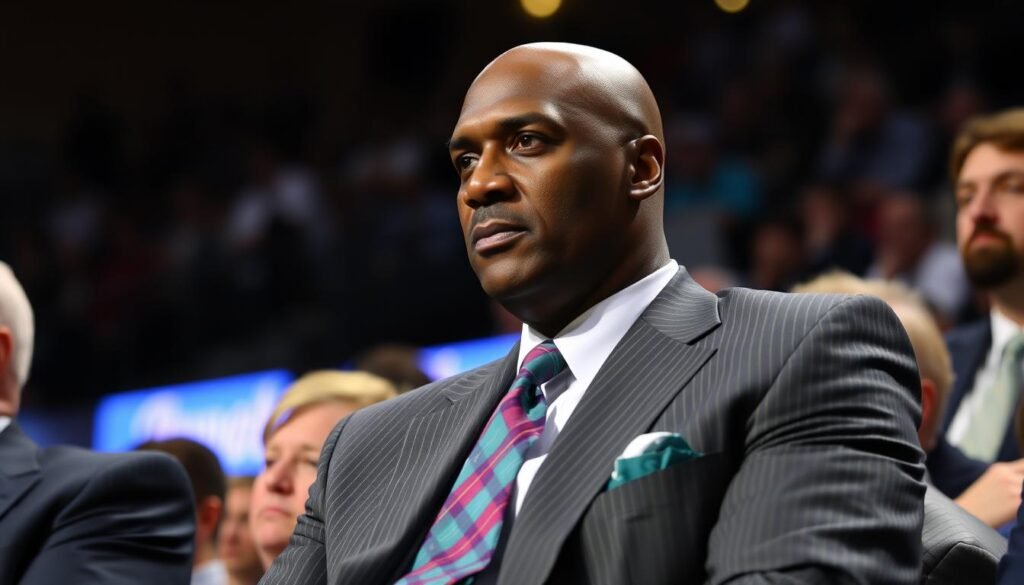 Michael Jordan as Charlotte Hornets owner, continuing his Air to the Throne journey in a new role Michael Jordan as Charlotte Hornets owner, continuing his Air to the Throne journey in a new role
