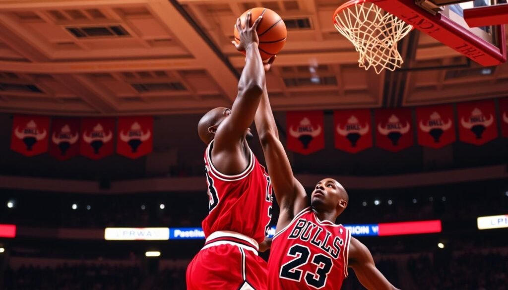 Michael Jordan's iconic last shot with the Chicago Bulls in 1998, cementing his Air to the Throne legacy Michael Jordan's iconic last shot with the Chicago Bulls in 1998, cementing his Air to the Throne legacy