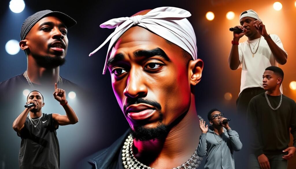 Modern hip-hop artists influenced by Tupac's legacy