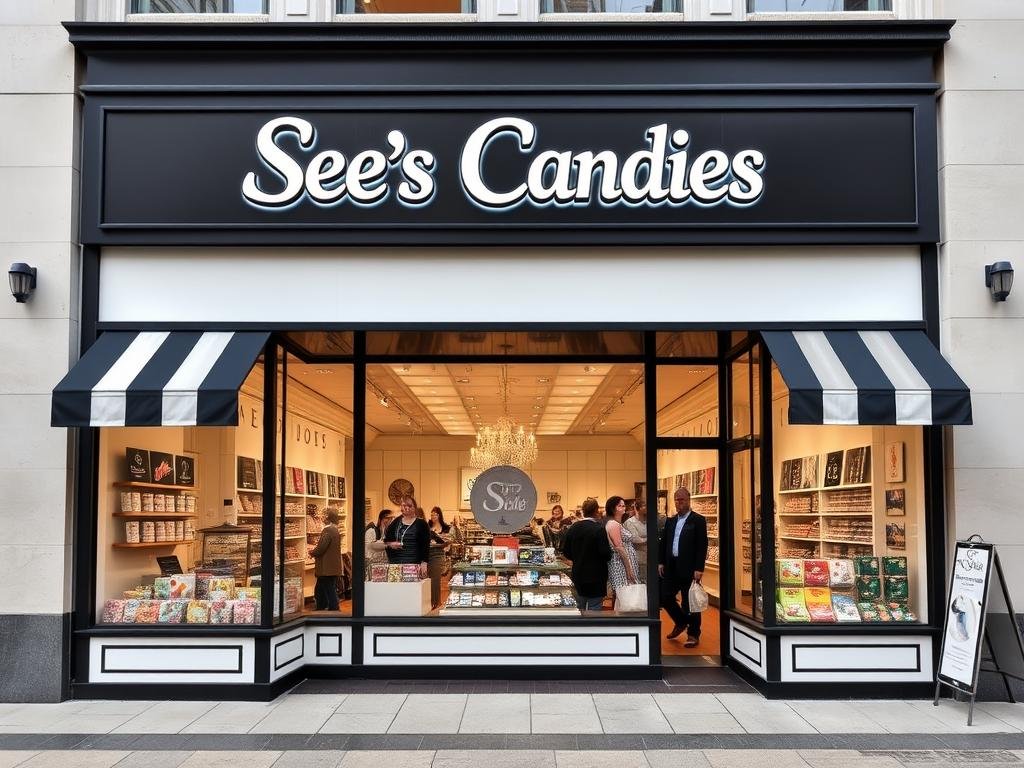 See's Candies storefront, one of Warren Buffett's most successful acquisitions as the Oracle of Omaha See's Candies storefront, one of Warren Buffett's most successful acquisitions as the Oracle of Omaha