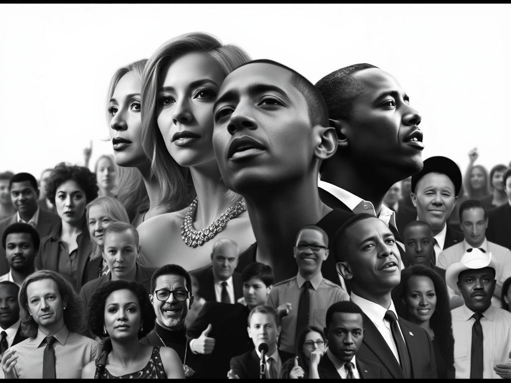 Will.i.am's Yes We Can music video featuring celebrities