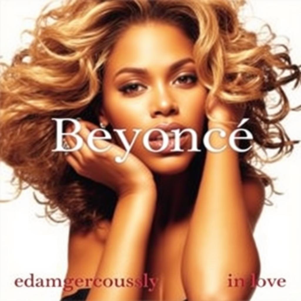 Album cover of Beyoncé's debut solo album 'Dangerously in Love' which launched her solo career