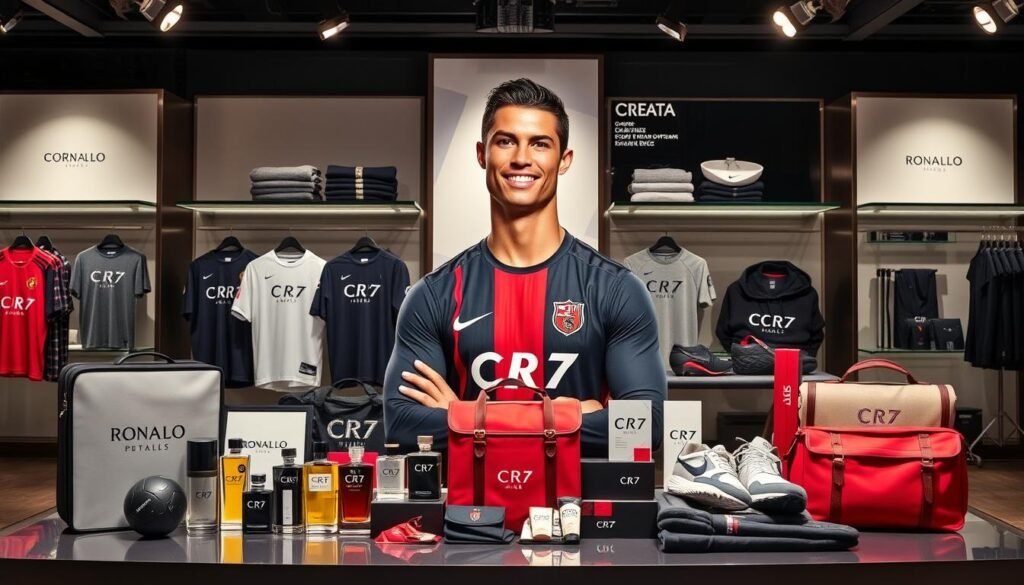 Cristiano Ronaldo – Built Not Born business empire including CR7 brand products