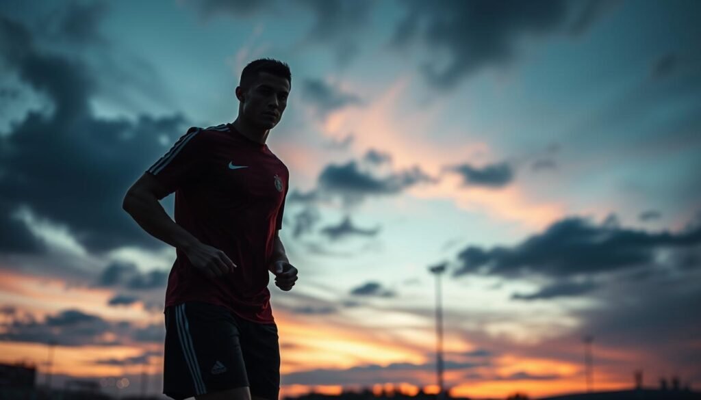 Cristiano Ronaldo – Built Not Born training alone showing dedication and work ethic