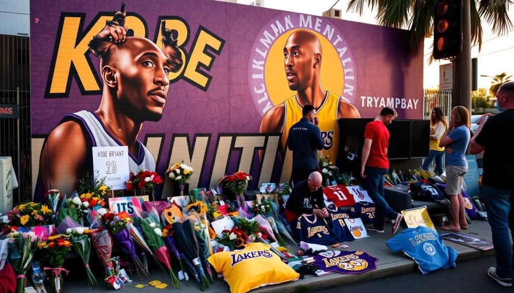 Kobe Bryant's legacy represented through murals and memorials worldwide Kobe Bryant's legacy represented through murals and memorials worldwide