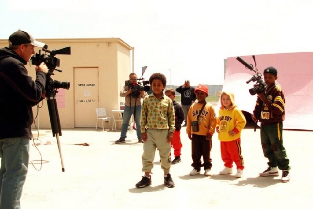 Behind the scenes of Sky's the Limit music video with director Spike Jonze