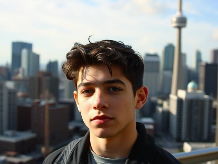 Young Drake in Toronto where his journey from Degrassi to global domination began