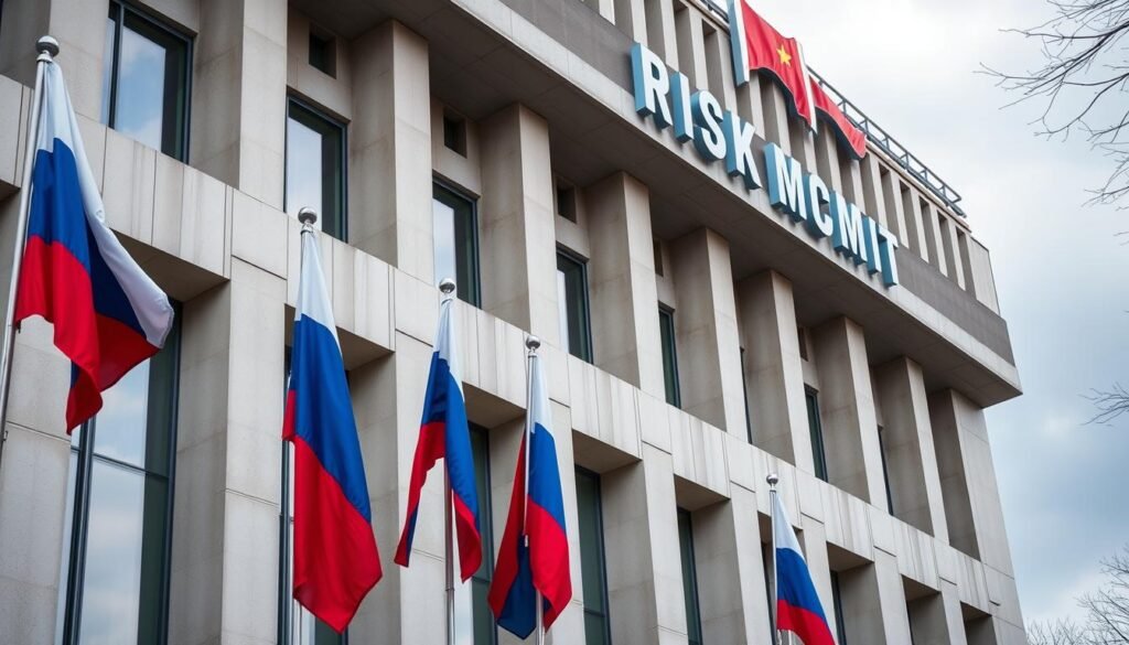 Russian state media headquarters in Moscow