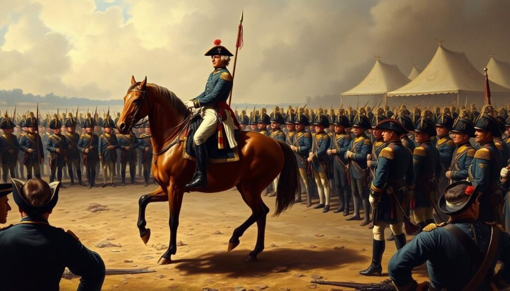 Washington suppressing the Whiskey Rebellion