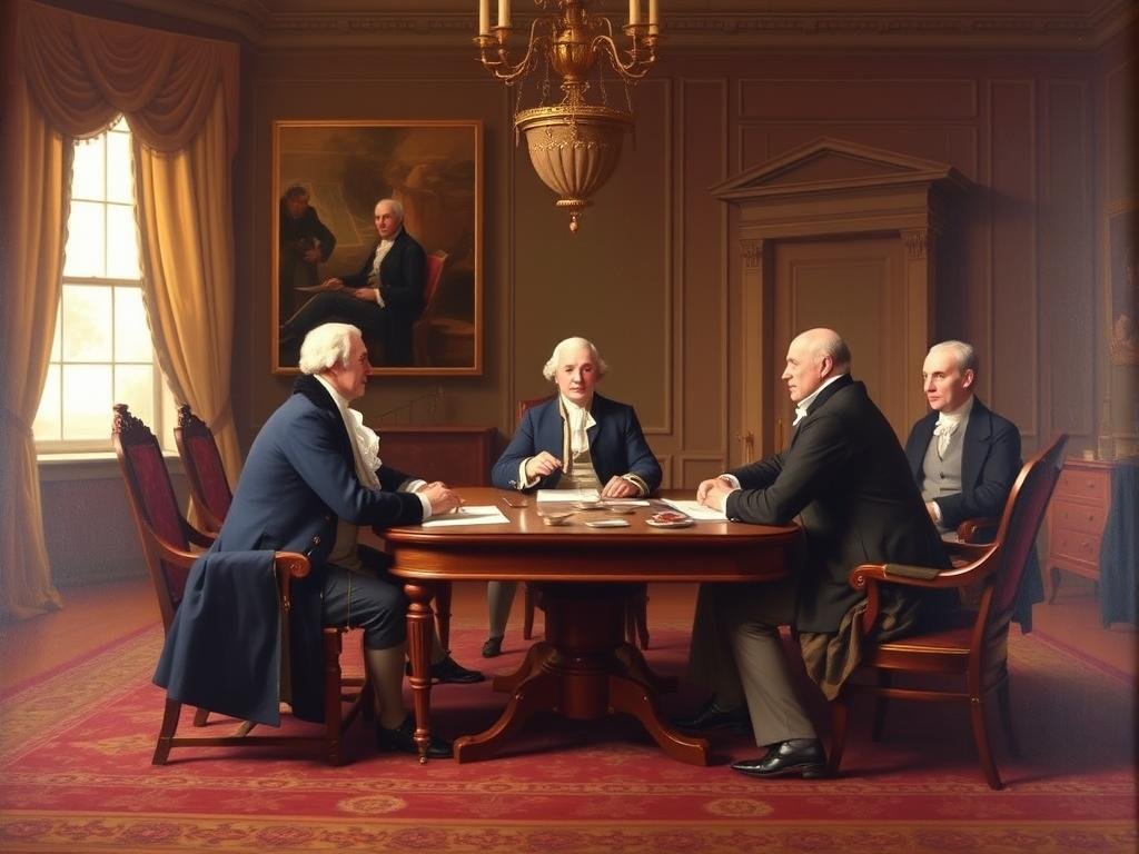 Washington's Cabinet meeting