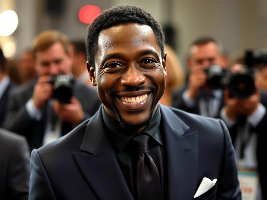 Chadwick Boseman at a public appearance during his cancer battle, showing his determination despite health challenges