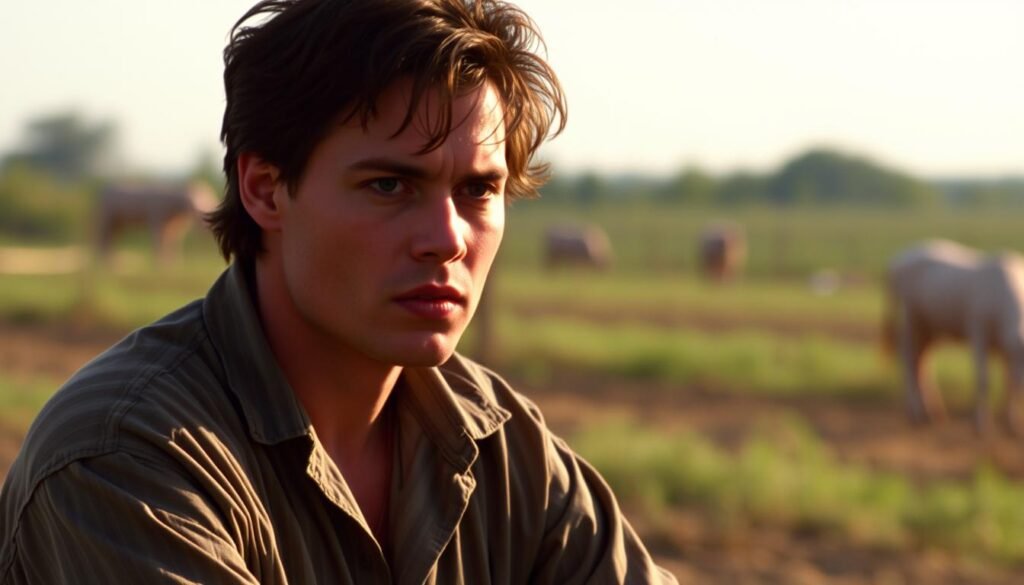 Johnny Depp in What's Eating Gilbert Grape, showing his early dramatic work