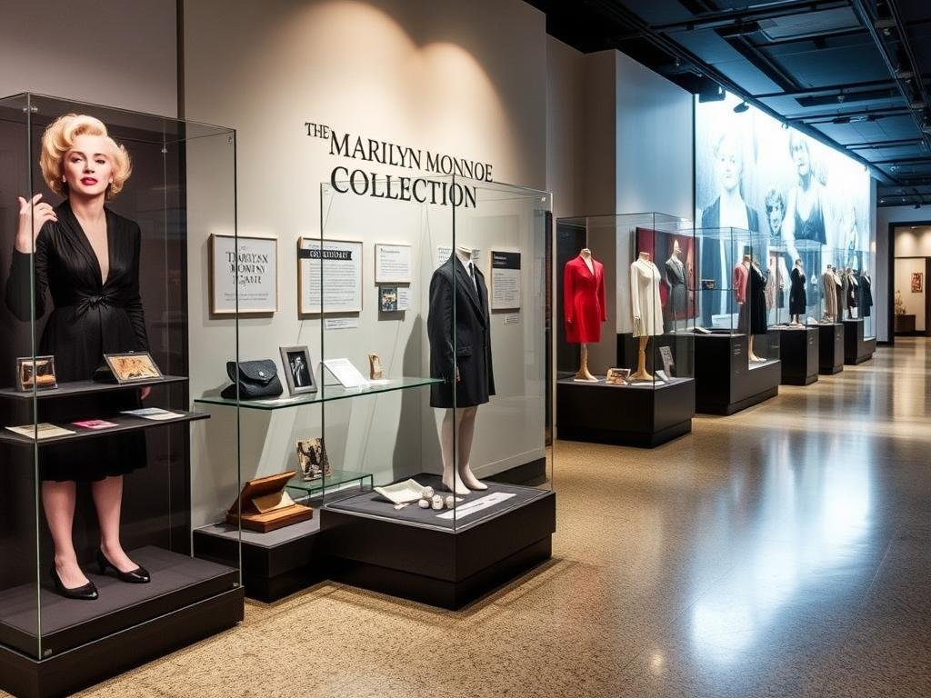 The Marilyn Monroe Collection museum exhibit