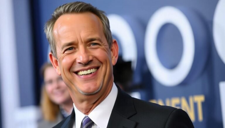 Tom Hanks smiling at a film premiere event