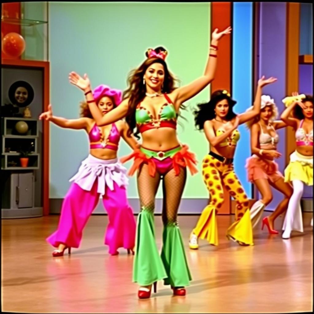 Jennifer Lopez as a Fly Girl dancer on In Living Color, showing the early days of her triple threat star journey