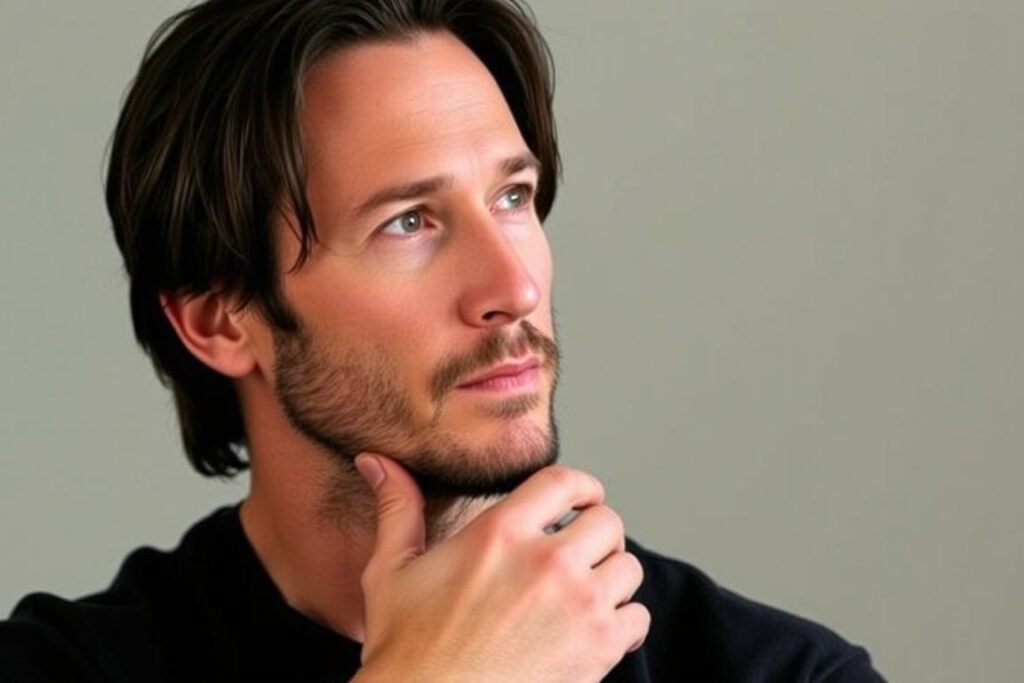 Keanu Reeves in a contemplative moment, reflecting the depth and resilience that personal tragedy has given him