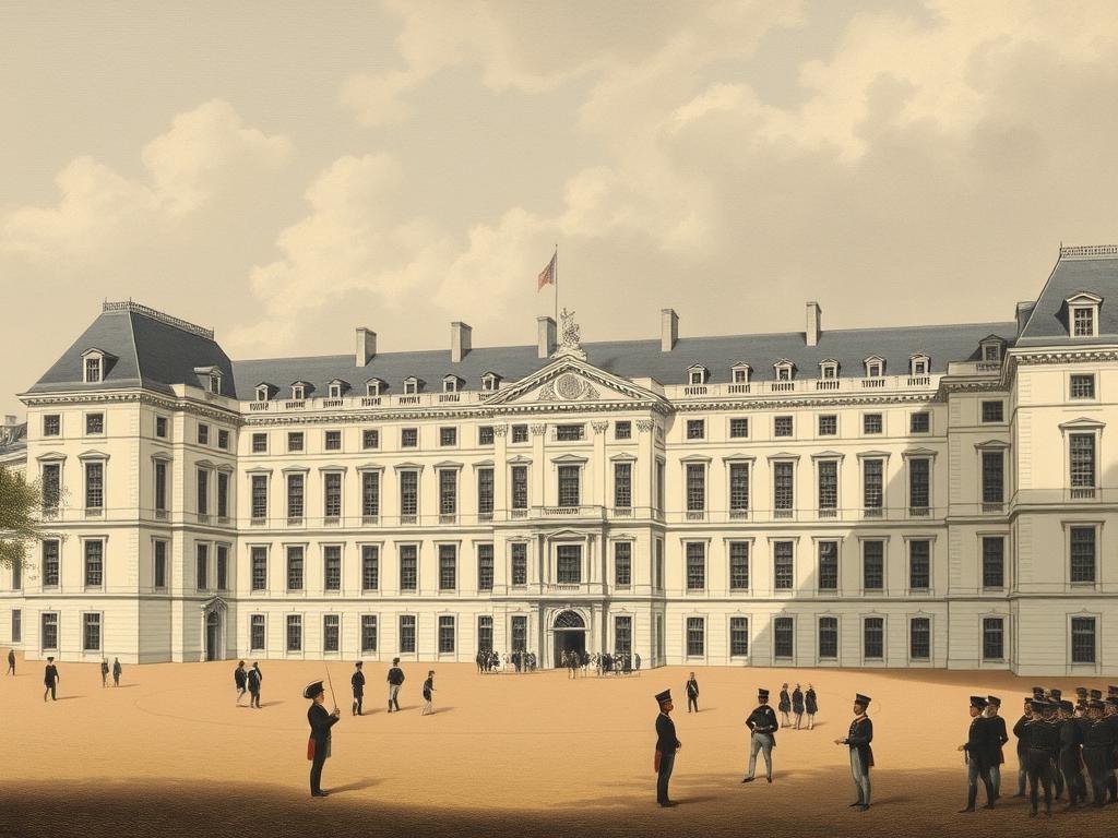 The École militaire in Paris where Napoleon received his military education
