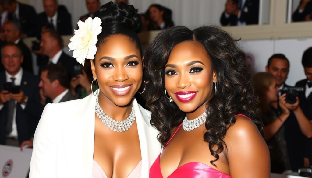 Serena and Venus Williams at a cultural event representing their impact beyond tennis