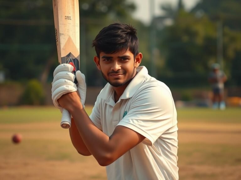 Young Virat Kohli playing cricket in Delhi during his formative years