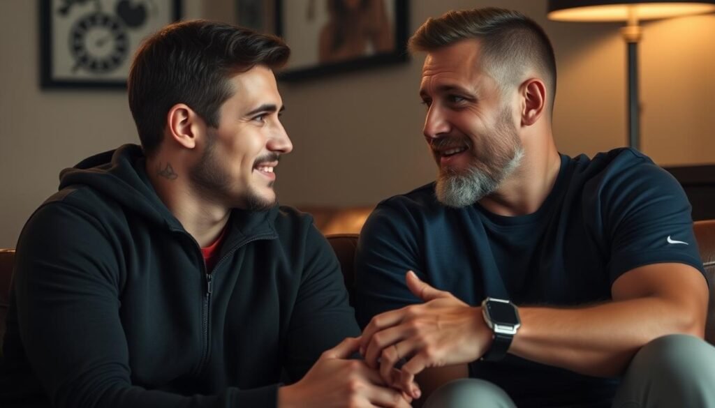 Father and son moment between Cristiano Ronaldo and Cristiano Ronaldo Jr.